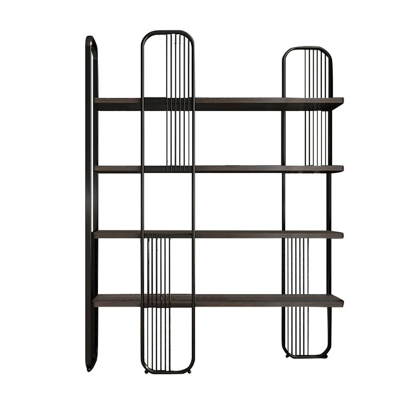 East Urban Home Geometric Bookcase & Reviews Wayfair